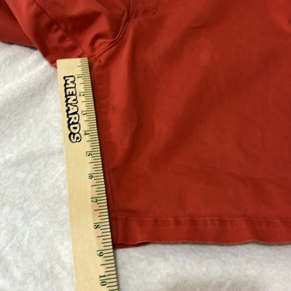 Lands End Casual Chino Shorts Traditional Fit Men's‎ Size 38 Coral Red